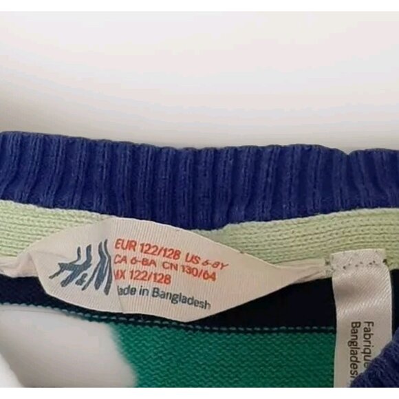 👠 5 for $25 KID'S MULTI-COLOURED SWEATER H&M SIZE 6 - Picture 3 of 3